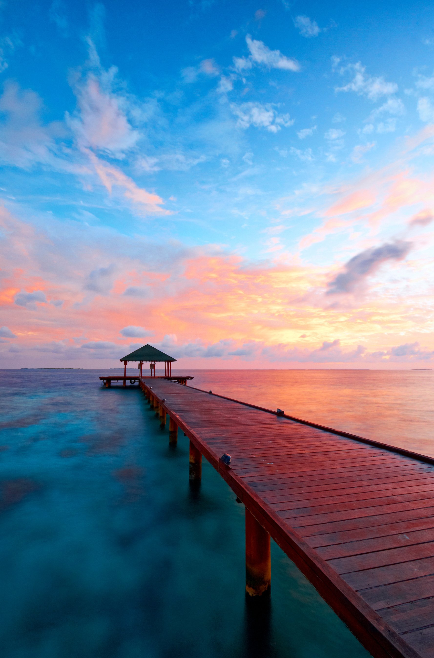 Maldives Dawn Colours